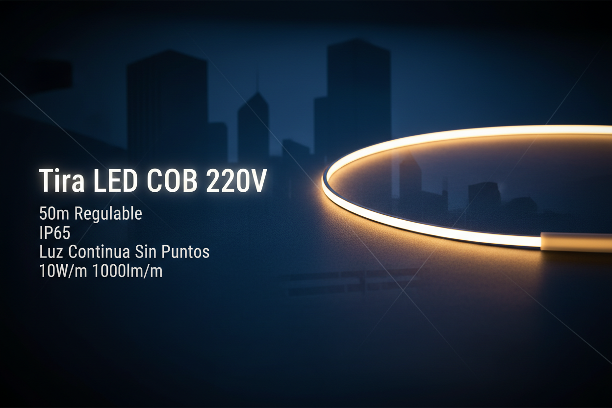 Banner Tira LED COB 220V