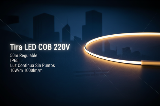 Banner Tira LED COB 220V
