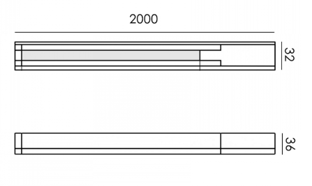 El Carril Trifásico de Aluminio para Focos LED 2 Metros es la solución ideal para sistemas de iluminación profesional en entornos comerciales, retail o de exposición. Permite una instalación modular, flexible y configurable, con capacidad para gestionar hasta tres líneas de encendido independientes.
