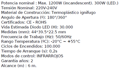 Detector movimiento "eco"