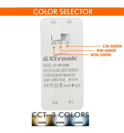 Downlight profesional UGR17 16w Osram
