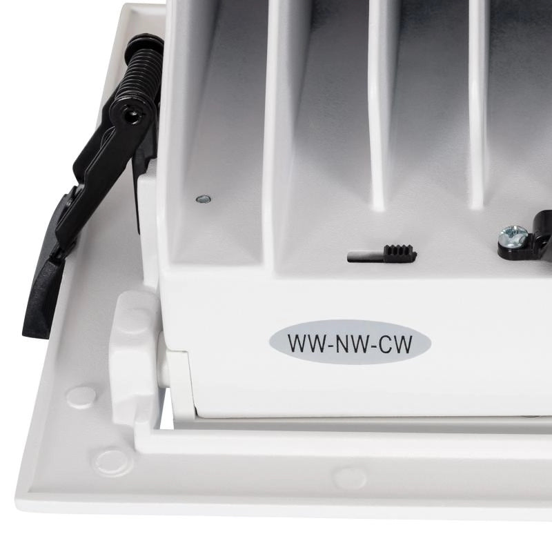 Downlight basculante rectangular 38w