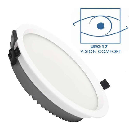 Downlight Profesional UGR17 40w alto flujo Philips