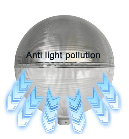 Farola globo anti-contaminación lumínica