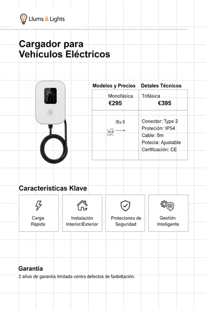 Ficha Técnica Cargador EV