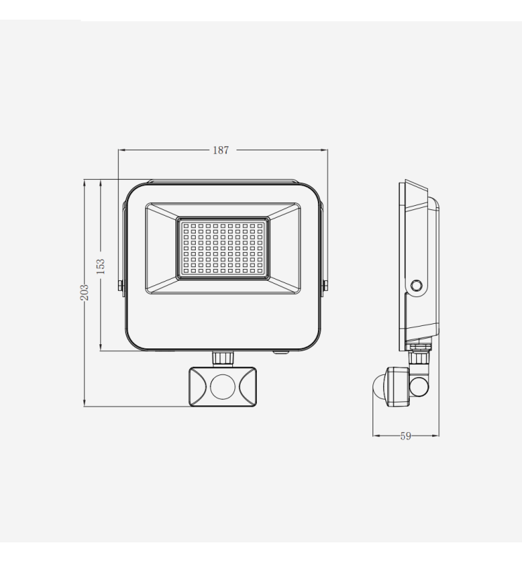 Iluminación de seguridad en entradas, patios, garajes y zonas residenciales,
jardines y exteriores, proporcionando visibilidad y seguridad en senderos y accesos. Naves industriales y almacenes, mejorando la iluminación en áreas de carga y descarga. Zonas de estacionamiento, garantizando una visibilidad óptima y mayor seguridad.