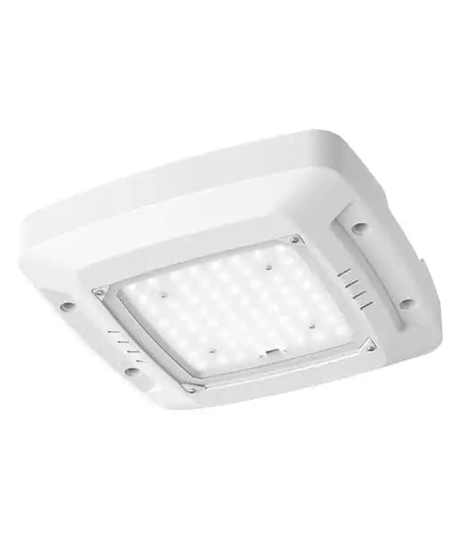 Foco especial gasolineras 100W 150lm/W Driver Philips Xitanium Regulable 1-10V ha sido específicamente diseñado para su uso en cubiertas de estaciones de servicio. Fabricada en aluminio inyectado con recubrimiento especial resistente a vapores de gasolina y que no sufre degradación ni riesgo de fisuración por contacto con gases de hidrocarburos. El driver PHILIPS Xitanium integrado, regula con precisión mediante interfaz 1-10V, lo que permite conectarse a sistemas de regulación y detección de presencia