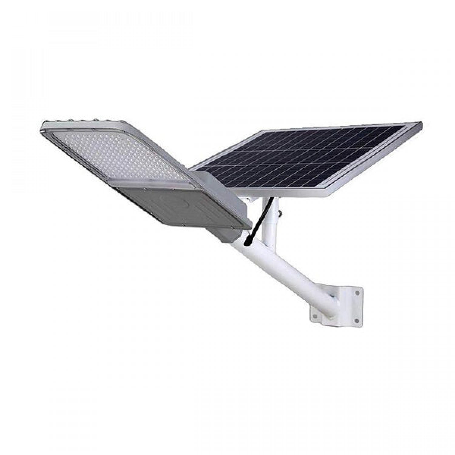 La Farola LED Solar 30w 130 lm/w con Sensor Crepuscular, es una luminaria de alumbrado público completamente autónoma, diseñada para ofrecer eficiencia energética, sostenibilidad y máxima facilidad de instalación. No requiere cableado ni acometida eléctrica, lo que la convierte en la opción perfecta para proyectos urbanos, áreas residenciales o zonas sin acceso a red. 
Rendimiento lumínico y eficiencia
Con un flujo luminoso de 3800 lúmenes