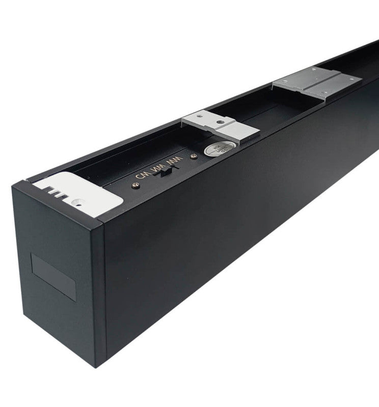 Pantalla lineal led CCT línea contínua negra