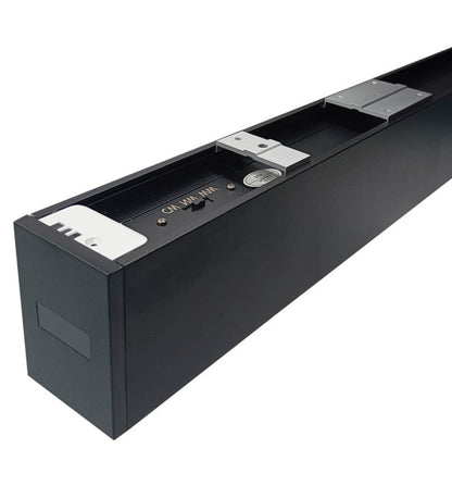 Pantalla lineal led CCT línea contínua negra