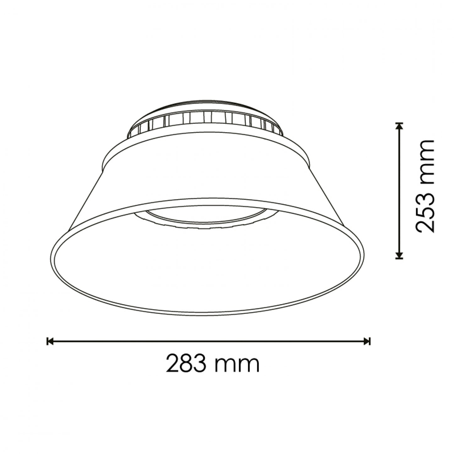 Campana industrial reflector