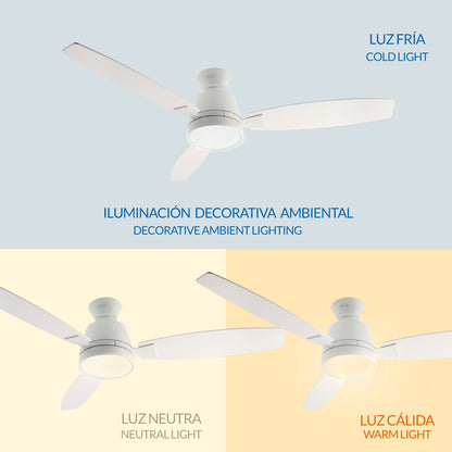 Ventilador techo con luz big
