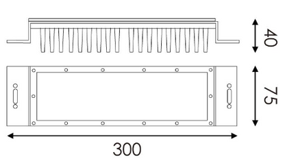 Módulo led Osram 50w vial