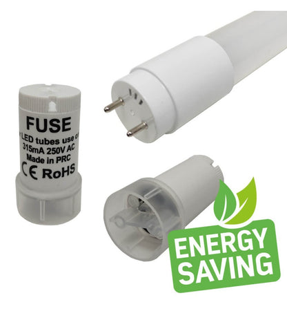 Tubo led 120cm 20w alto flujo (pack)