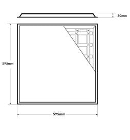 Panel led professional 60x60 40w Philips (pack)