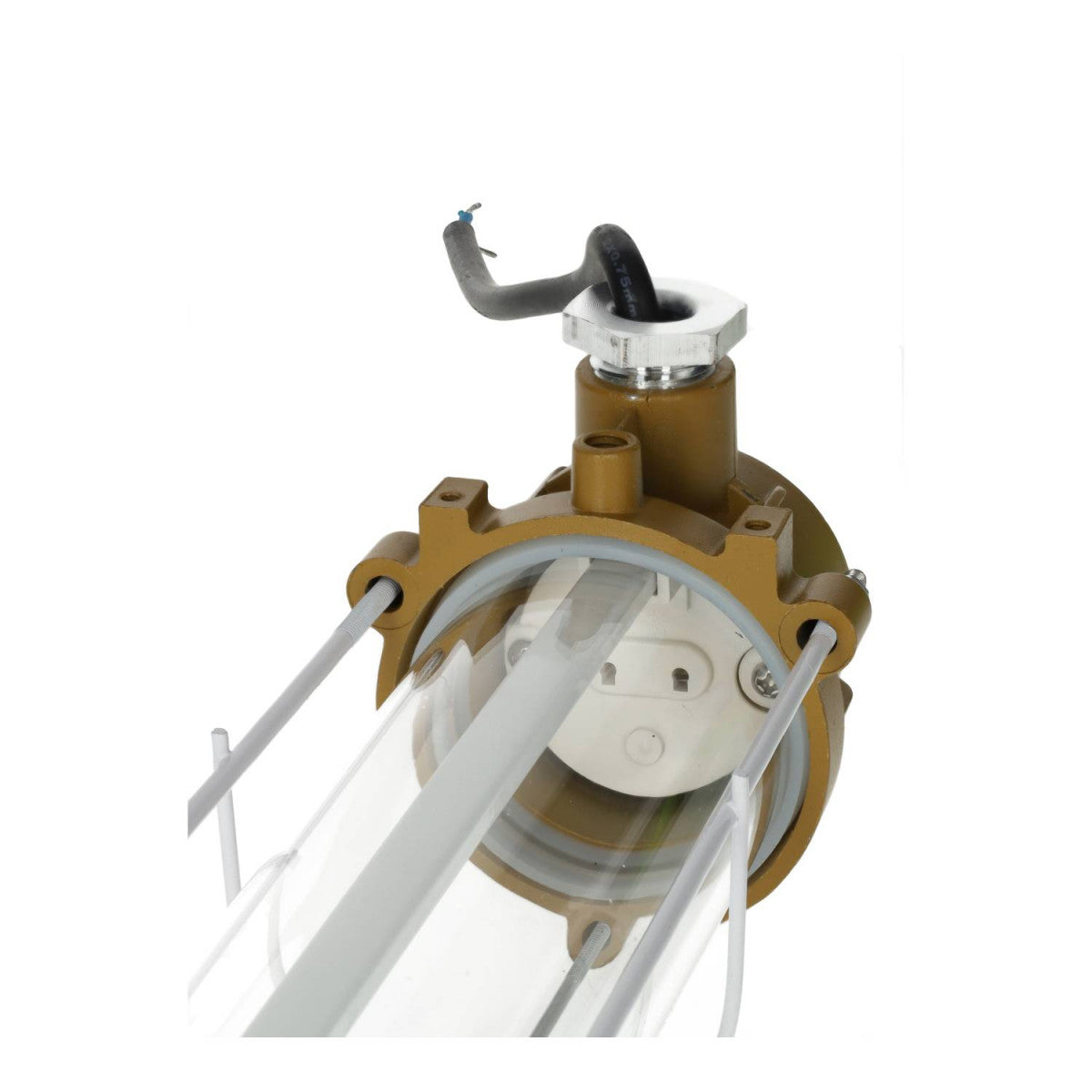 Pantalla estanca para 1 tubo  led  con normativa ATEX y RoHS de uso seguro en zonas peligrosas (Zonas 1, 2, 21 y 22). 
Fabricada en ABS + PS y pantalla policarbonato. Grado de protección IP65. 
Compatible exclusivamente con tubos LED T8 (no incluido). 
Certificación ATEX: Apta para zonas 1 y 2 (gases) + zonas 21 y 22 (polvo).
