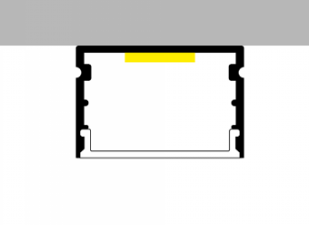 Perfil alumini leds 220v (pack)