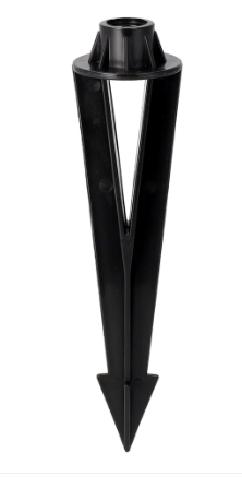 Baliza LED Exterior 60cm 12W 3000K | Jardín IP65 Aluminio Negro