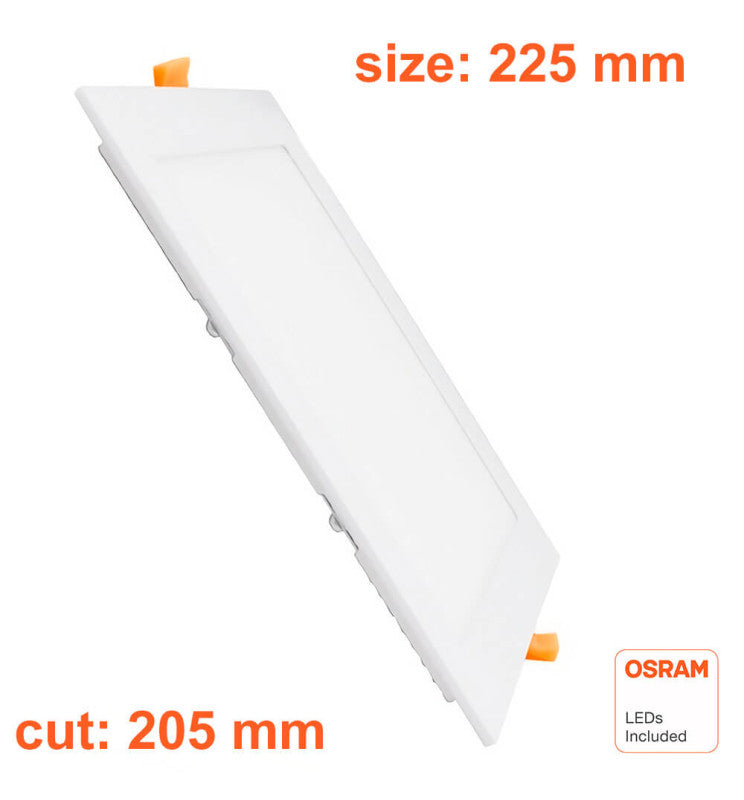 Downlight cuadrado 24w Osram