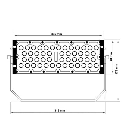 Proyector modular 50w Osram