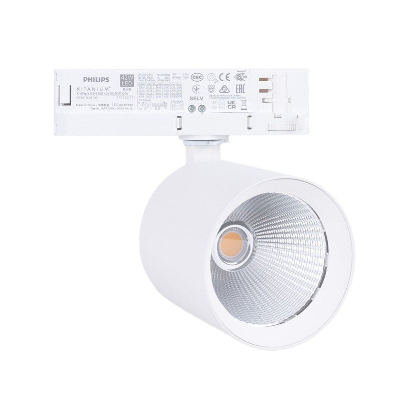 Foco profesional carril trifásico 40w