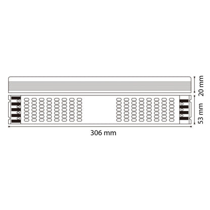 Alimentador 24v slim