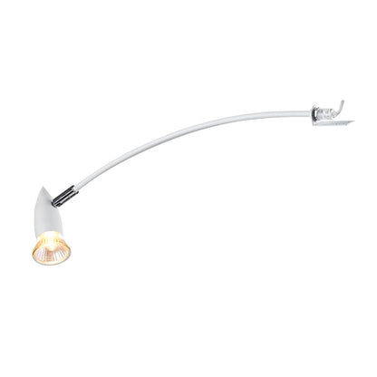 Aplique LED Display Blanco GU10 Orientable - Luminaria de Pared Moderna