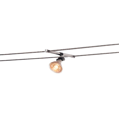 Sistema d'Il·luminació per Cables 12V - Modular Personalitzable | Cromat, Blanc, Negre