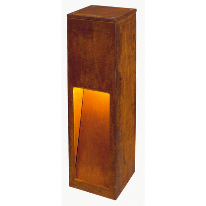 Baliza de Exterior Acero Corten Oxidado | 50 cm / 80 cm | IP44