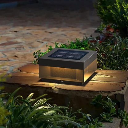 Sobremuro solar led 20x20cm