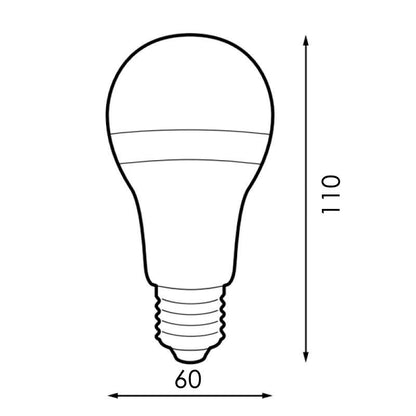 Bombilla std A60 7/9w (pack)
