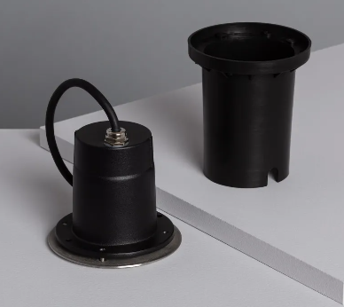 Foco empotrable suelo inox
