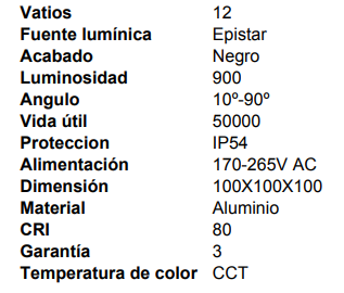 Aplic exterior up/down