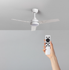 Ventilador techo exterior con y sin luz