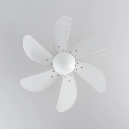 Ventilador techo pequeño con luz blanco