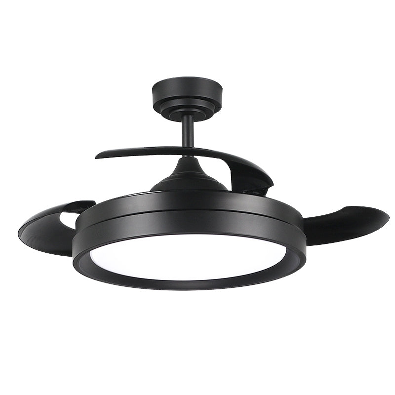 Ventilador techo circular con luz