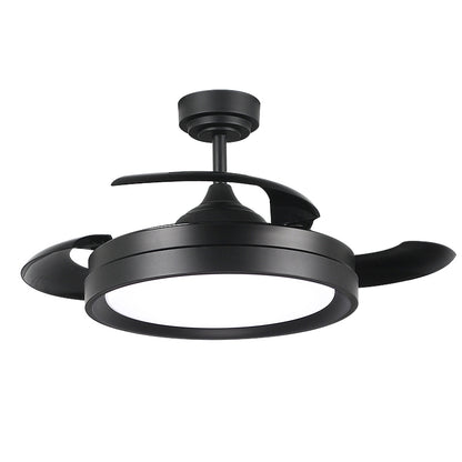 Ventilador techo circular con luz